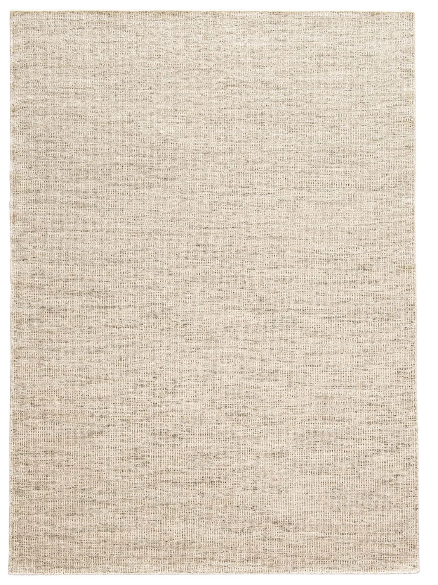 Woll-Teppich, Natur/Beige 4 Woll-Teppich, Natur/Beige – Bild 2