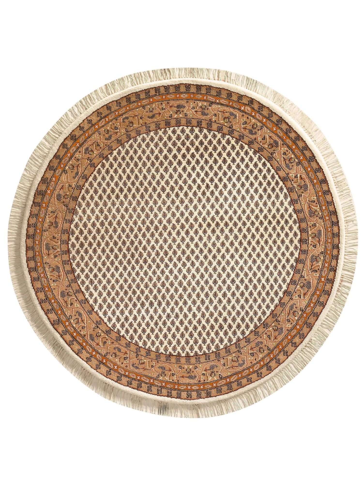 Orient-Teppich, Creme 4 Orient-Teppich, Creme – Bild 2