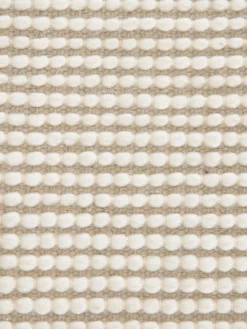 Woll-Teppich, Snow -KIBEK Verkäufe Aarhus Handwebteppich beige snow rund lup