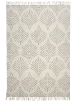 Baumwoll-Teppich, Grey 10 Baumwoll-Teppich, Grey -KIBEK Verkäufe Ajala FlachgewebeTeppich Grau Grey 170x240 pla