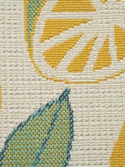 Outdoor-Teppich, Zitrone -KIBEK Verkäufe AmalfiDream OutdoorTeppich Gelb Zitrone 160x230 lup