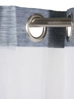 Ösenschal, Aqua 10 Ösenschal, Aqua -KIBEK Verkäufe Aria Gardine Oesenschal Blau Aqua 140x245 lup1