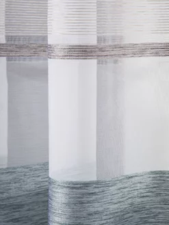 Ösenschal, Aqua 11 Ösenschal, Aqua -KIBEK Verkäufe Aria Gardine Oesenschal Blau Aqua 140x245 lup2