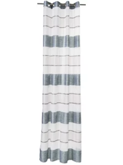 Ösenschal, Aqua 8 Ösenschal, Aqua -KIBEK Verkäufe Aria Gardine Oesenschal Blau Aqua 140x245 pla1