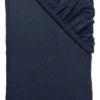 Flanell-Spannbetttuch, Dunkelblau 2 Flanell-Spannbetttuch, Dunkelblau -KIBEK Verkäufe Arosa Spannbetttuch Dunkelblau 100x200 pla
