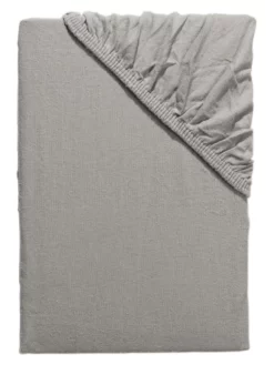 Flanell-Spannbetttuch, Sharkskin