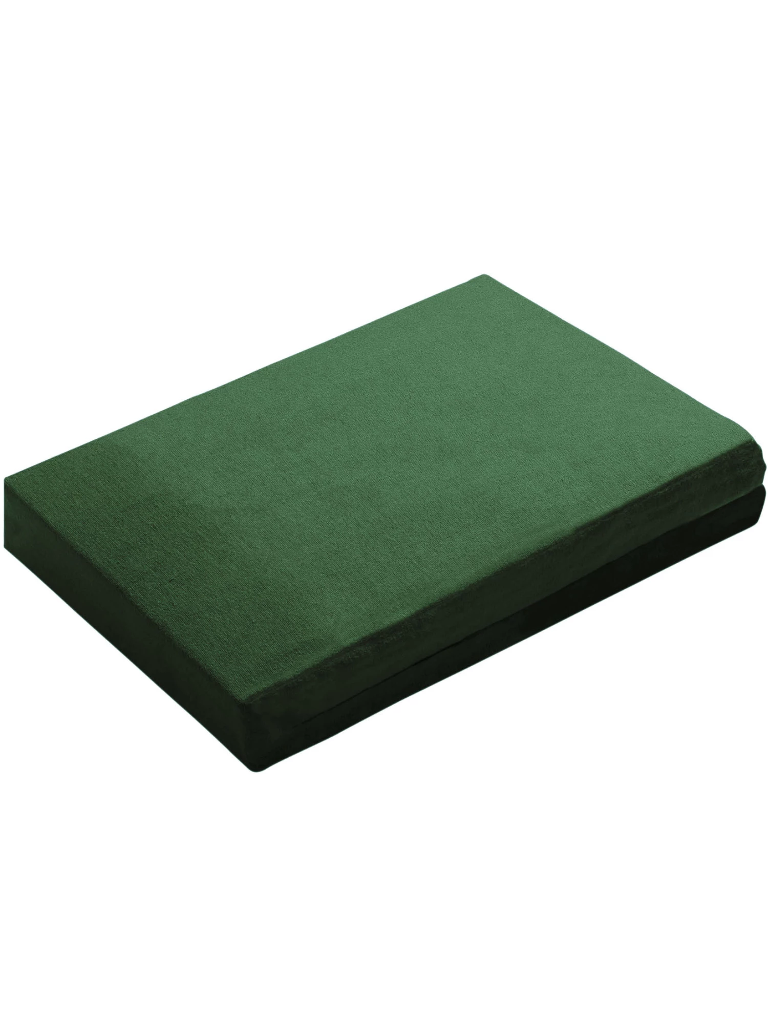 Flanell-Spannbetttuch, Tannengrün 4 Flanell-Spannbetttuch, Tannengrün – Bild 2