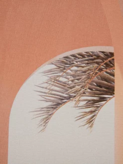 Leinwandbild, Ocker -KIBEK Verkäufe Ausblick Druckgerahmt Beige Ocker 40x50 lup