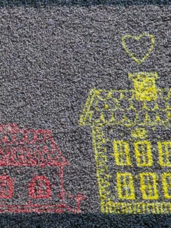 Fußmatte, Sweet Home Bunt -KIBEK Verkäufe Avenue Fussmatte multicolor 71 lup