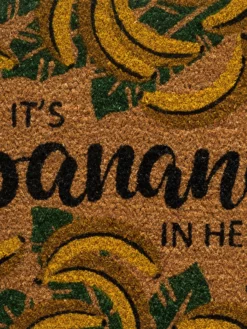 Fußmatte, Bananas -KIBEK Verkäufe Bananas Fussmatte Gelb Bananas 45x75 lup