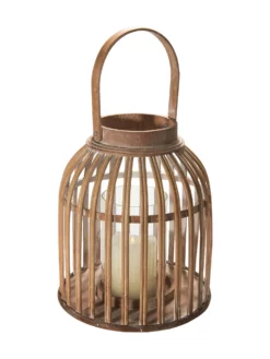 Windlicht, Natural 8 Windlicht, Natural -KIBEK Verkäufe Barara Windlicht Braun Natural 22x22x25 per2