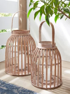 Windlicht, Natural 11 Windlicht, Natural -KIBEK Verkäufe Barara Windlicht Braun Natural mil