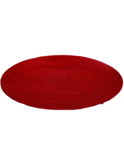 Woll-Teppich, Herbstrot 7 Woll-Teppich, Herbstrot -KIBEK Verkäufe Barwala Gabbehteppich rot Herbstrot 200rund fper2