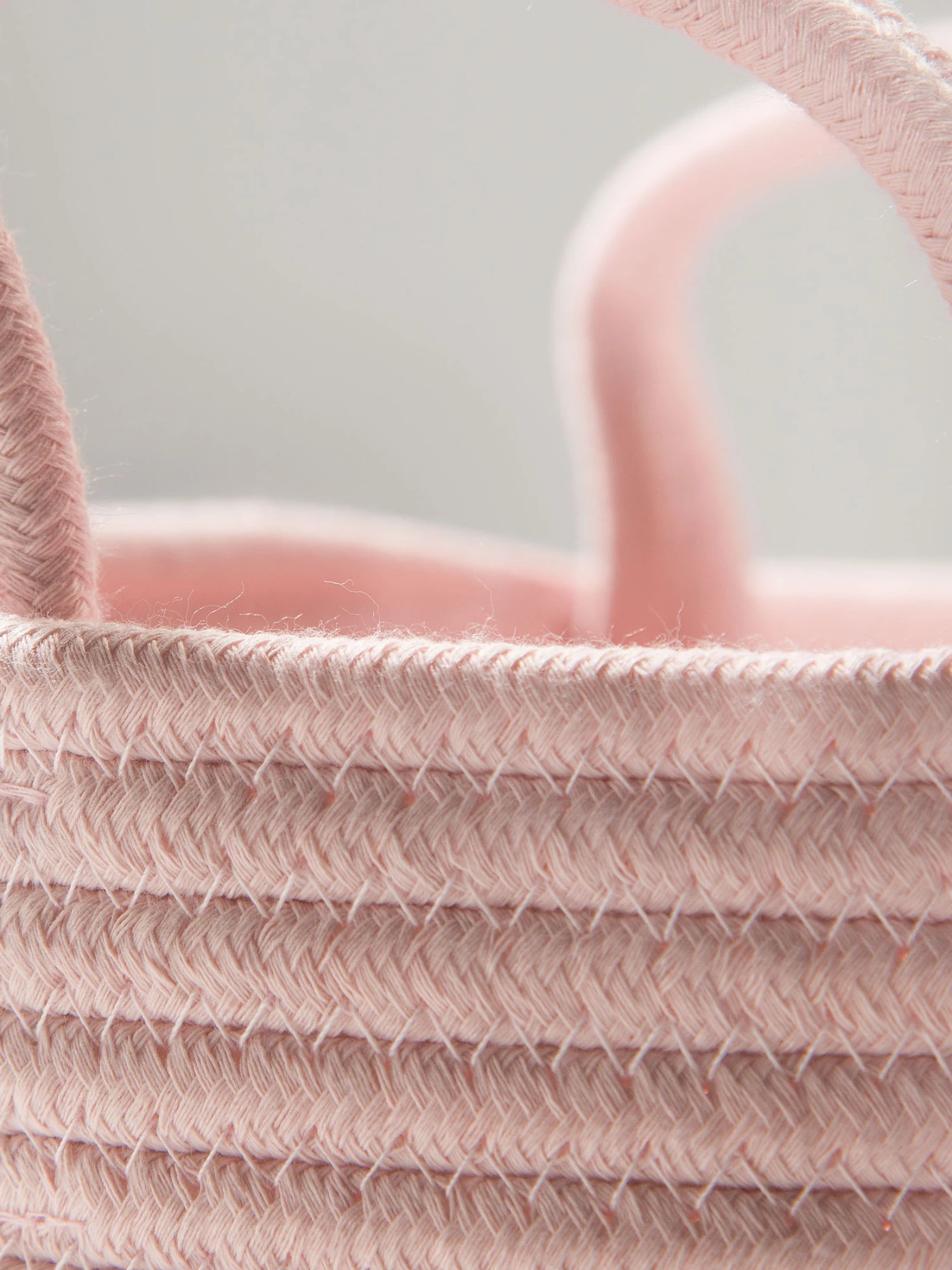 Korb, Samtrosa 4 Korb, Samtrosa – Bild 2