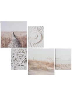 Leinwand Druck, Beige 9 Leinwand Druck, Beige -KIBEK Verkäufe Beachlife LeinwandDruck Beige 25x25 pla2