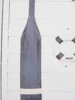 Leinwand Druck, Blau 10 Leinwand Druck, Blau -KIBEK Verkäufe Beachlife LeinwandDruck Blau 25x25 lup1