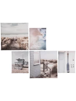 Leinwand Druck, Blau 9 Leinwand Druck, Blau -KIBEK Verkäufe Beachlife LeinwandDruck Blau 25x25 pla2