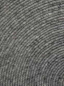 Woll-Teppich, Light Grey 9 Woll-Teppich, Light Grey -KIBEK Verkäufe Bjoerna HandwebTeppich Grau LightGrey 200rund lup