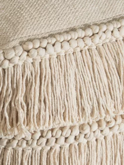 Pouf, Offwhite -KIBEK Verkäufe Calanda Pouf creme Offwhite 40x40 lup