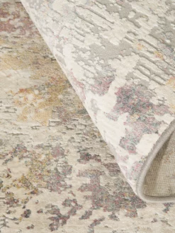 Vintage-Teppich, Hellgrau -KIBEK Verkäufe Calanthe VintageTeppich rosa Hellgrau 160x230 wel