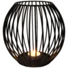 Teelichthalter, Black -KIBEK Verkäufe CandleBall Teelichthalter Schwarz Black 18x18x172C1 per2