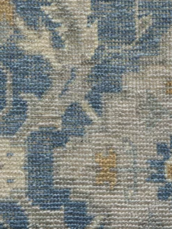 Designer-Teppich, Blue Bell -KIBEK Verkäufe Chainpura DesignerTeppich Hellblau BlueBell 250x300 lup