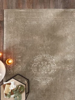 Vintage-Teppich, Grey Cement