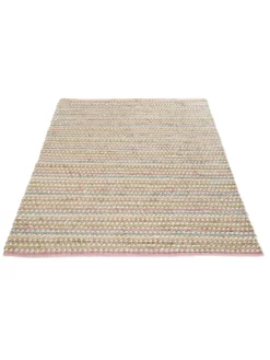 Flachgewebe-Teppich, Cupcake Pink -KIBEK Verkäufe Clarita FlachgewebeTeppich mehrfarbig CupcakePink 140x200 fper