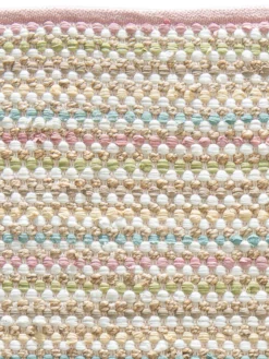 Flachgewebe-Teppich, Cupcake Pink -KIBEK Verkäufe Clarita FlachgewebeTeppich mehrfarbig CupcakePink lup