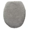 Deckel, Silber -KIBEK Verkäufe Cloud Badematte silber grau WC Deckel