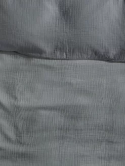 Bettwäsche, Anthrazit -KIBEK Verkäufe Cloudy Bettwaesche Dunkelgrau Anthrazit 135x200 lup2