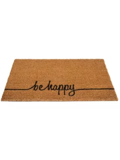 Fußmatte, Be Happy -KIBEK Verkäufe Cochin Fussmatte Braun BeHappy 45x75 per