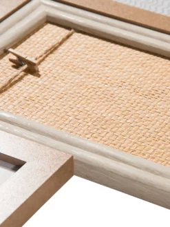 Bilderrahmen, Beige -KIBEK Verkäufe CollageNatural Bilderrahmen Creme Beige 10x15 lup3