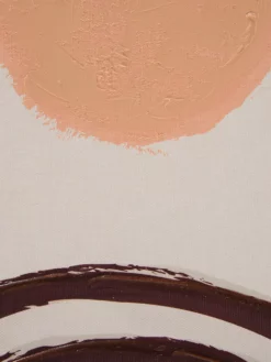 Leinwand-Druck-handbemalt, Beige -KIBEK Verkäufe Corneri Druckgerahmt Mehrfarbig Beige 50x70 lup