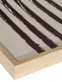 Leinwand-Druck-handbemalt, Beige -KIBEK Verkäufe Corneri Druckgerahmt Mehrfarbig Beige 50x70 lup2