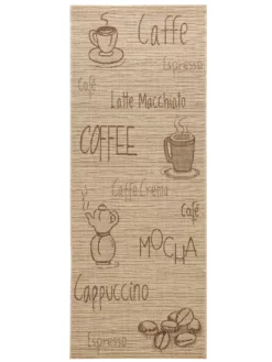 Küchenläufer, Beige -KIBEK Verkäufe Cuisine Flachgewebeteppich Beige 80x200 pla