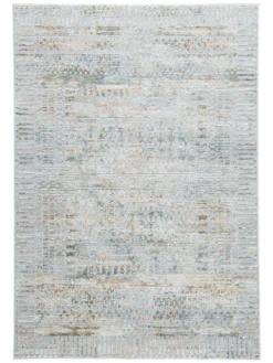 Vintage-Teppich, Silber 8 Vintage-Teppich, Silber -KIBEK Verkäufe Cullen Vintageteppich Grau Silber 160x230 pla