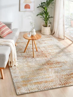 Vintage-Teppich, Gold