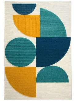 Outdoor-Teppich, Blau 8 Outdoor-Teppich, Blau -KIBEK Verkäufe Dessau Outdoor Teppich Mehrfarbig Blau 160x230 pla