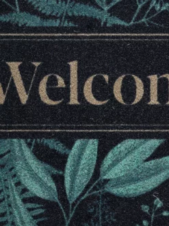 Sauberlaufmatte, Forets Leaves Green -KIBEK Verkäufe Door Fussmatte Gruen ForetsLeavesGreen 50x80 lup