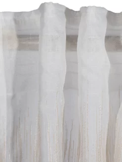 Vorhang Mit Gardinenband, Beige -KIBEK Verkäufe Ella Gardine verdeckteSchlaufe creme beige 140x245 lup1