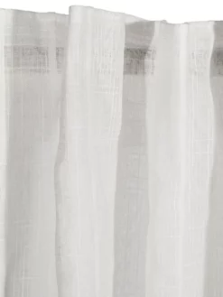 Vorhang Mit Gardinenband, Natur 10 Vorhang Mit Gardinenband, Natur -KIBEK Verkäufe Emely Gardine verdeckteSchlaufe beige Natur 140x245 lup1