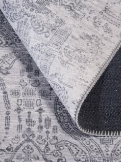 Vintage-Teppich, Marmor -KIBEK Verkäufe Escape VintageTeppich Hellgrau Marmor 160x230 wel