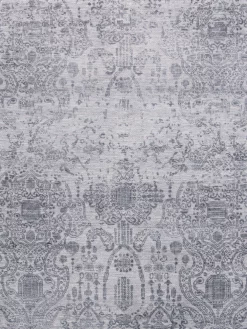 Vintage-Teppich, Marmor -KIBEK Verkäufe Escape VintageTeppich Hellgrau Marmor lup