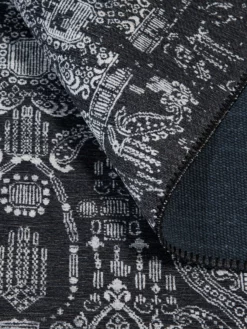 Vintage-Teppich, Quarz -KIBEK Verkäufe Escape VintageTeppich Schwarz Quarz 160x230 wel