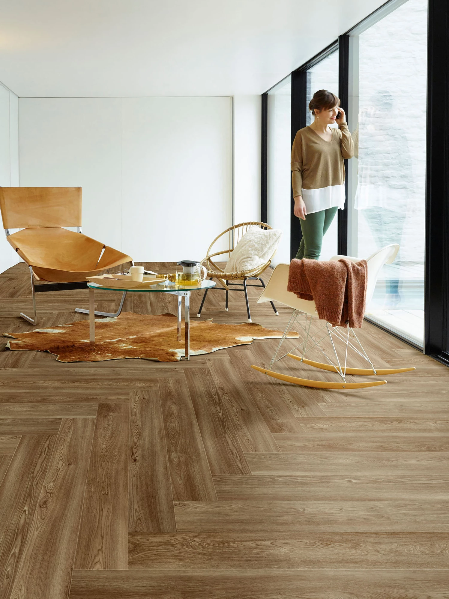 Vinylboden, Eiche Dunkel 3 Vinylboden, Eiche Dunkel