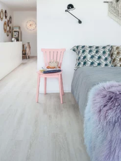 Vinylboden, Eiche Weiss 109S