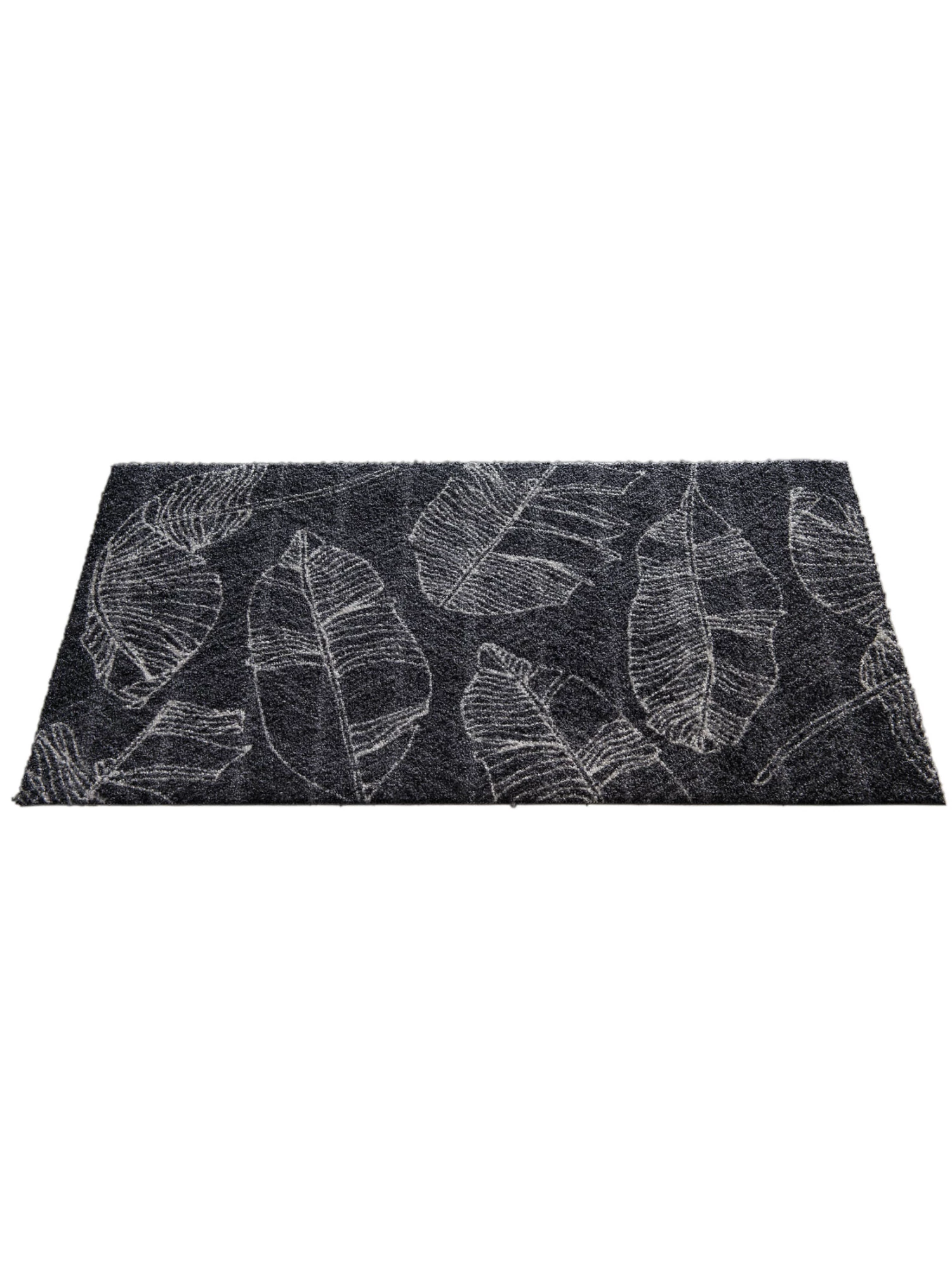 Fußmatte, Leaves Line Anthrazit 4 Fußmatte, Leaves Line Anthrazit – Bild 2