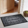 Fußmatte, Welcome Grey 1 Fußmatte, Welcome Grey -KIBEK Verkäufe Fashion FuC39Fmatte Grau WelcomeGrey 50x80 mil
