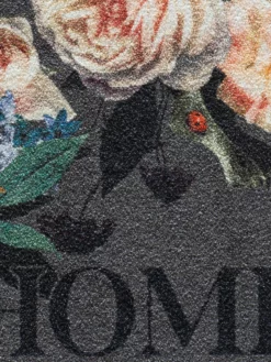 Fußmatte, Dutch Flower Anthrazit -KIBEK Verkäufe Fashion FuC39Fmatte Hellgrau DutchFlowerAnthrazit 66x100 lup